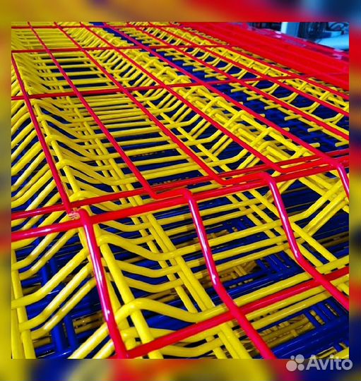 Сетка для забора 3d