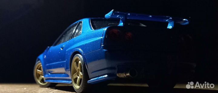 Nissan skyline gtr r34 1:24