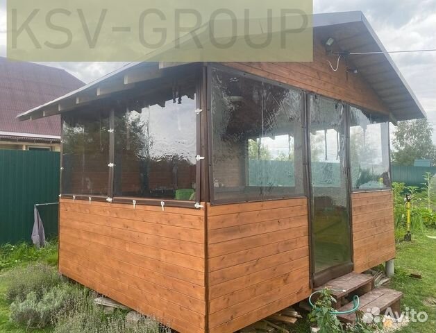 Мягкие окна на веранду