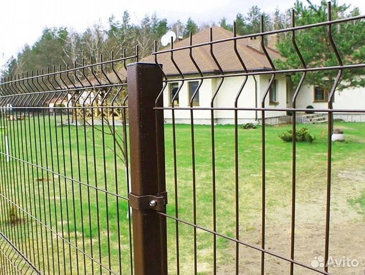 Заборы из 3D сетки со склада новые доставка