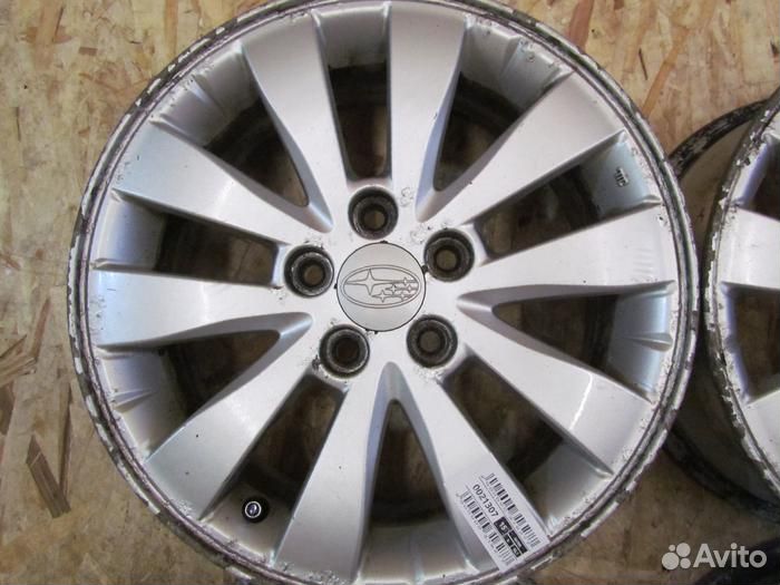 Диски Subaru R15 Литые 5x100 J6 MW
