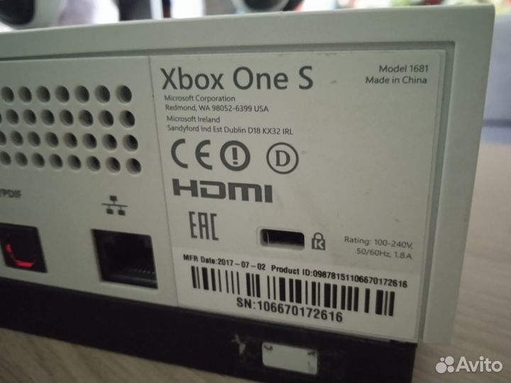Продажа xbox ONE S, 500гб