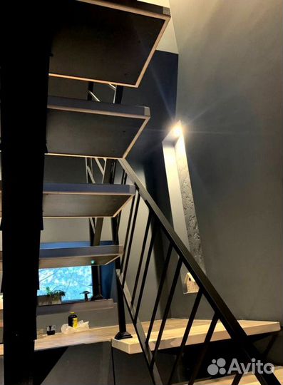 Перила для лестниц кованные