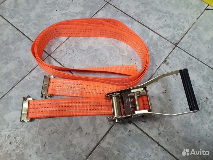 Стяжной ремень с рельсовым захватом (ласточка) 3.6