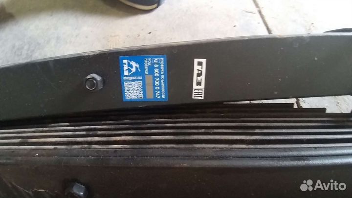 Рессоры газ 3308 задние