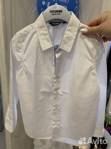 Рубашка новая 4-5л (110-116)