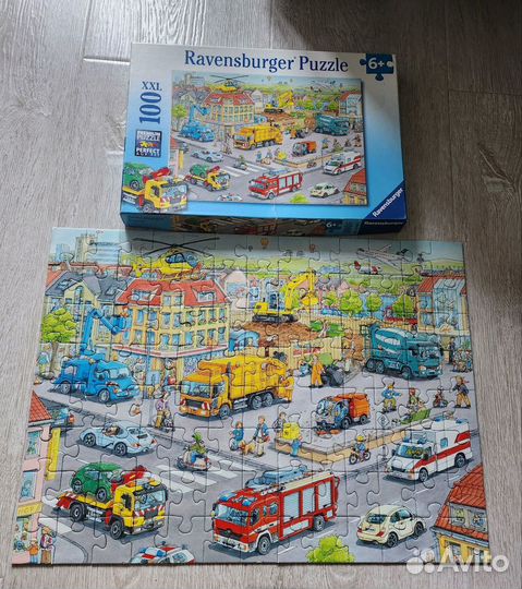 Пазлы ravensburger, castorland