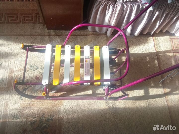 Детские санки коляска