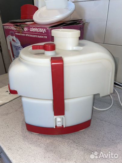 Электросоковыжималка и шинковка
