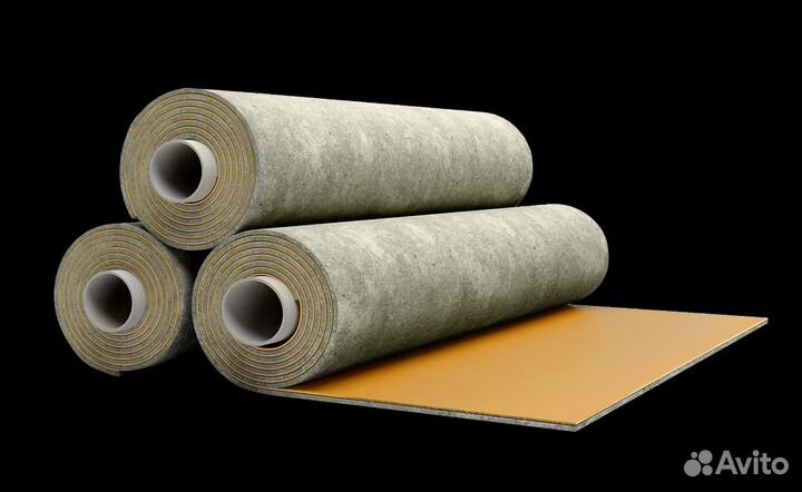 Мембрана Звукоизол фт 75 (5,5м х 1,2м х 14мм)