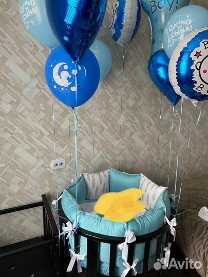 Кроватка трансформер с маятником