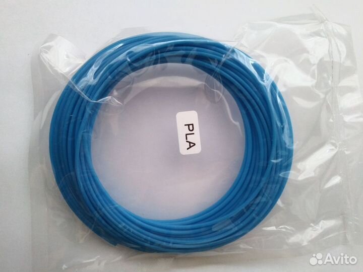 3D ручка пластик PLA для 3д ручки, голубой цвет