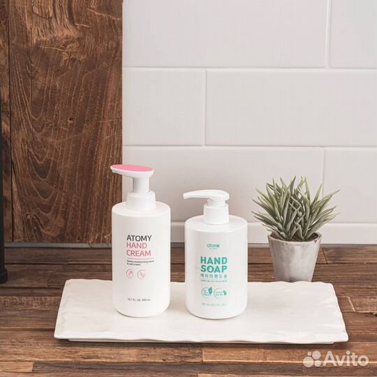 Мыло жидкое и крем для рук