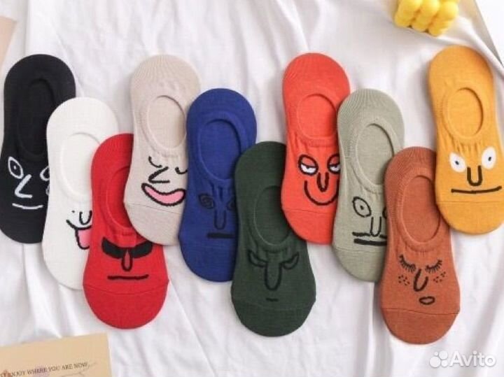 Носки следки в подарок набор 10 пар