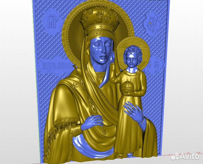 3д макеты cnc. Ангелы,иконы,киоты,кресты (для чпу)
