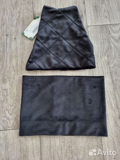 Шапка и снуд новые велюр 56-58