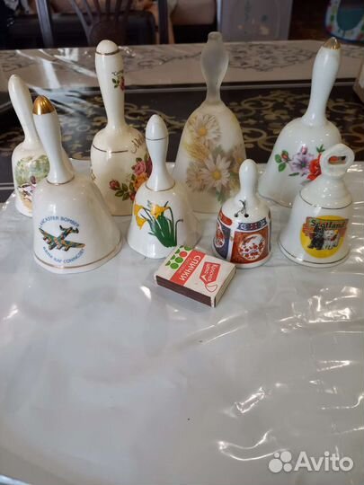 Колокольчик фарфор