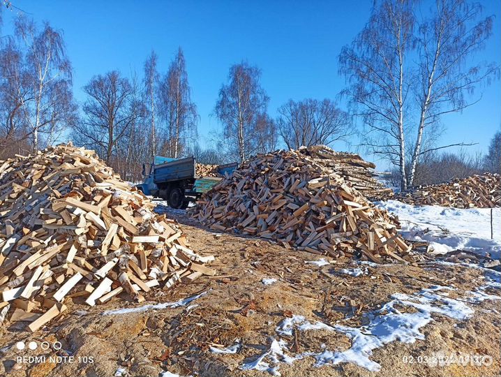 Дрова колотые