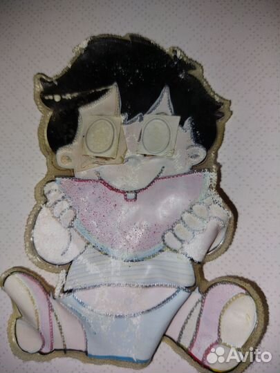 Винтаж Наклейка на одежду,б/у,привет из 90х