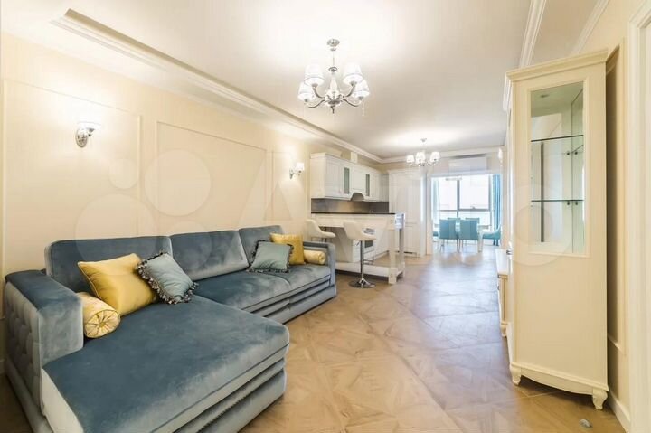 3-к. квартира, 95 м², 22/24 эт.