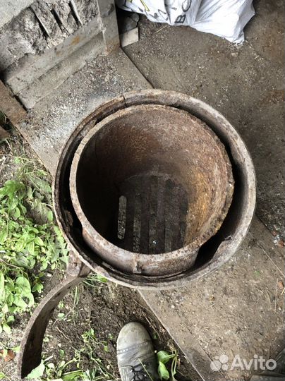 Печь буржуйка чугунная СССР