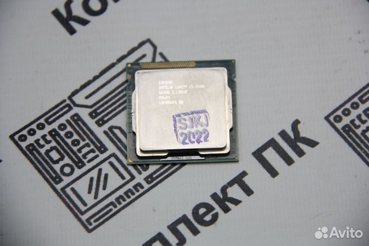 Intel core i5 2400 3.1 - 3.4 Ghz (4/4 ядер)