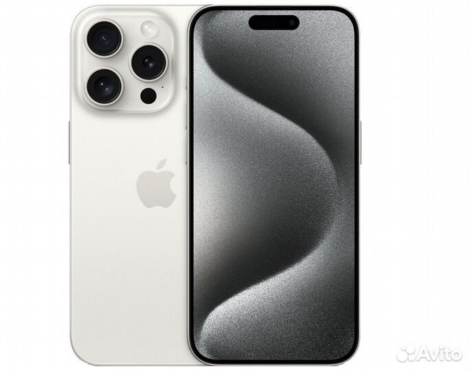 Apple iPhone 15 Pro 256Gb eSIM + SIM Белый титан