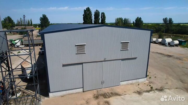 Теплый ангар под ключ