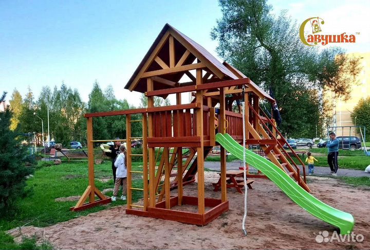 Спортивный комплекс с доставкой Савушка Люкс 9