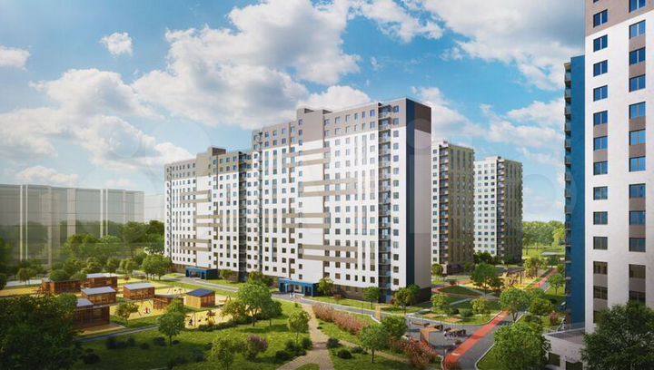 1-к. квартира, 30,4 м², 6/11 эт.