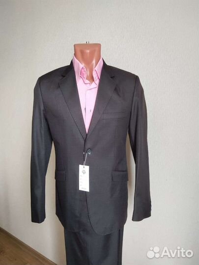 Костюм для школьника темносерый новыйТурция170рост