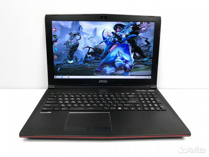 Игровой ноутбук MSI на GeForce GTX + i5 / i7