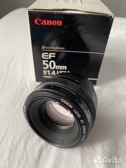 Объектив canon 50mm 1,4 usm