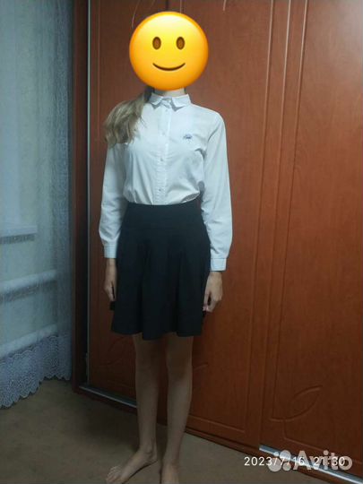 Блузка белая