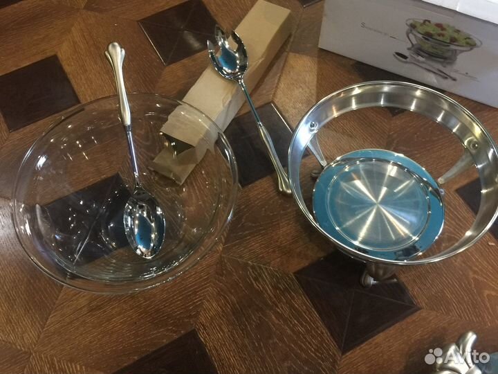 Посуда из жаропрочного стекла и нержав стали