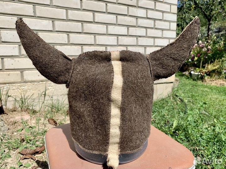 Шапка для бани и сауны викинг войлок