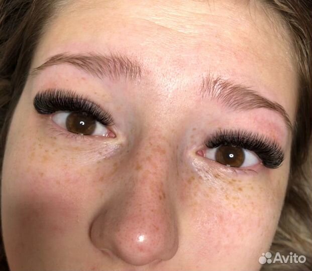 Наращивание ресниц на дому