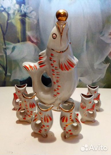 Фарфоровые штофы СССР