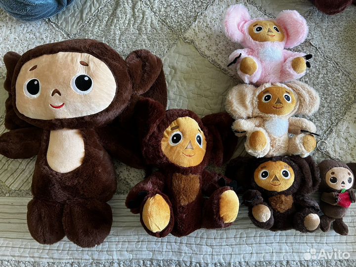 Мягкие игрушки Чебурашка