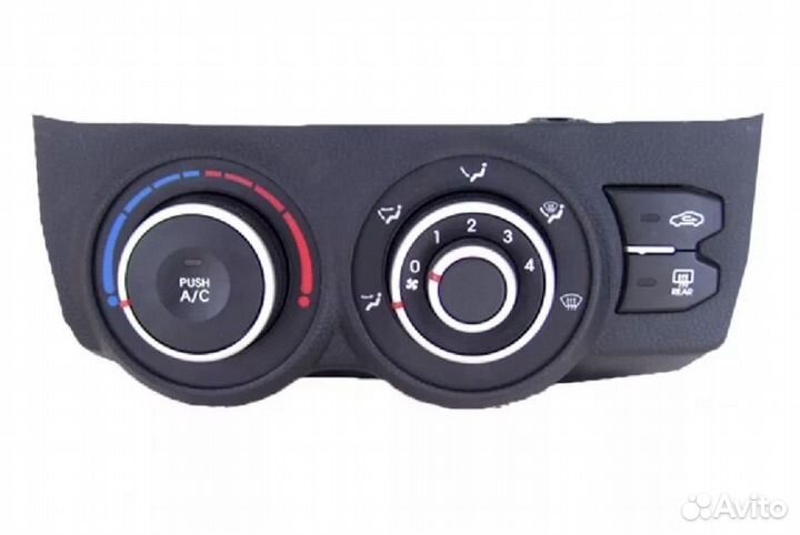 Блок управления печкой kia rio 3
