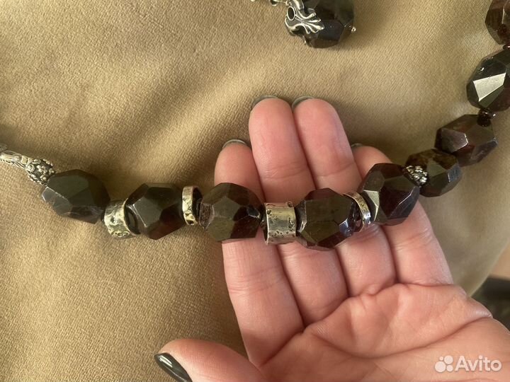 Колье и серьги в стиле Gem kingdom