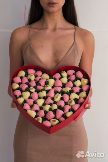 Клубника в бельгийском шоколаде набор