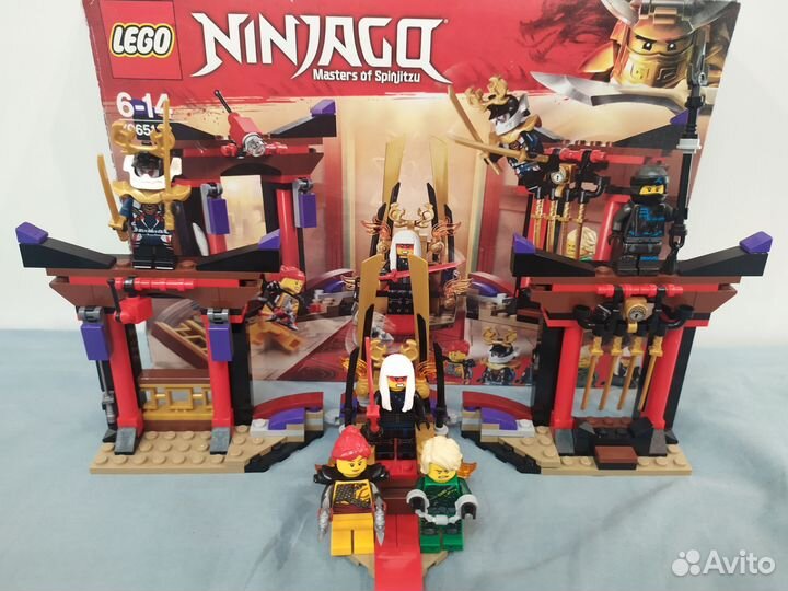 Lego Ninjago 70651 Решающий бой в тронном зале