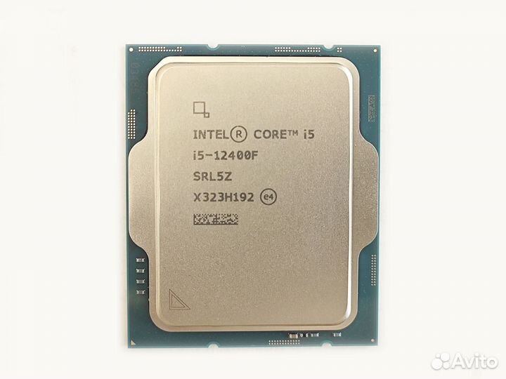 Новый Intel Core i5 12400F
