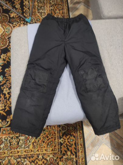 Зимние брюки, детские на 128