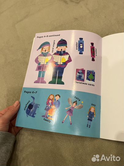 Christmas activity and sticker book