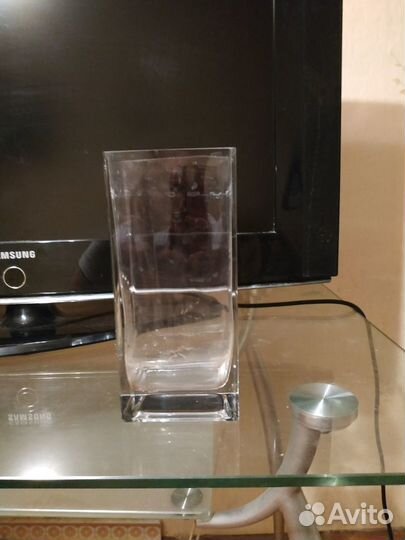 Ваза стекло б/у