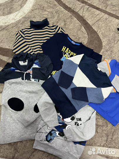 Детская одежда для мальчиков пакетом