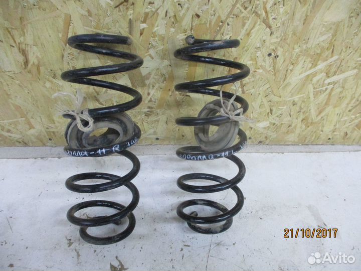 Пружины задние Тойота Королла 150