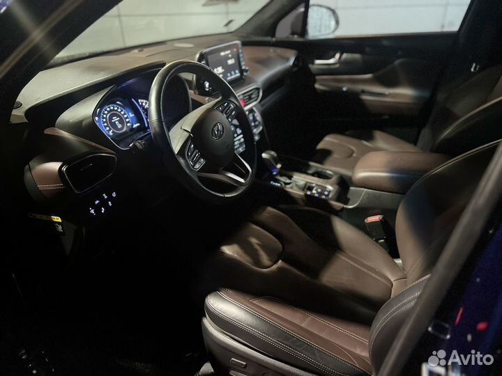 Hyundai Santa Fe 2.2 AT, 2019, 80 000 км